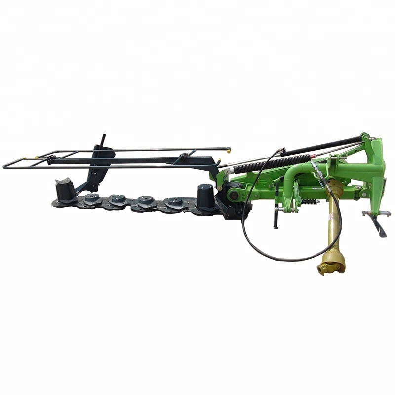 Rotary 6 discs finger wheel lawn hay mower/rotary mounted mower/alfalfa cutter harvester machine