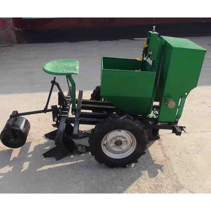 Walking tractor potato planter single row potato planter