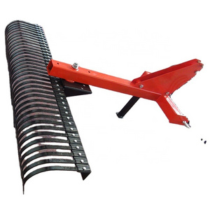 tractor landscape rakes,3 points rippers with hay tines for tractors rake,drive loader rake