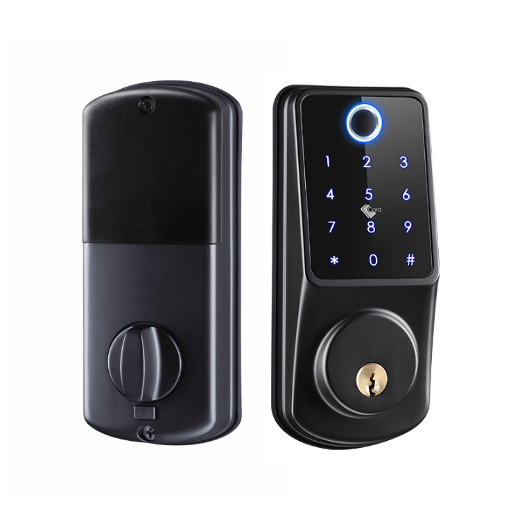 Serrure intelligente keyless Tuya TTlock intelligent electronic fechadura digital fingerprint smart deadbolt door lock