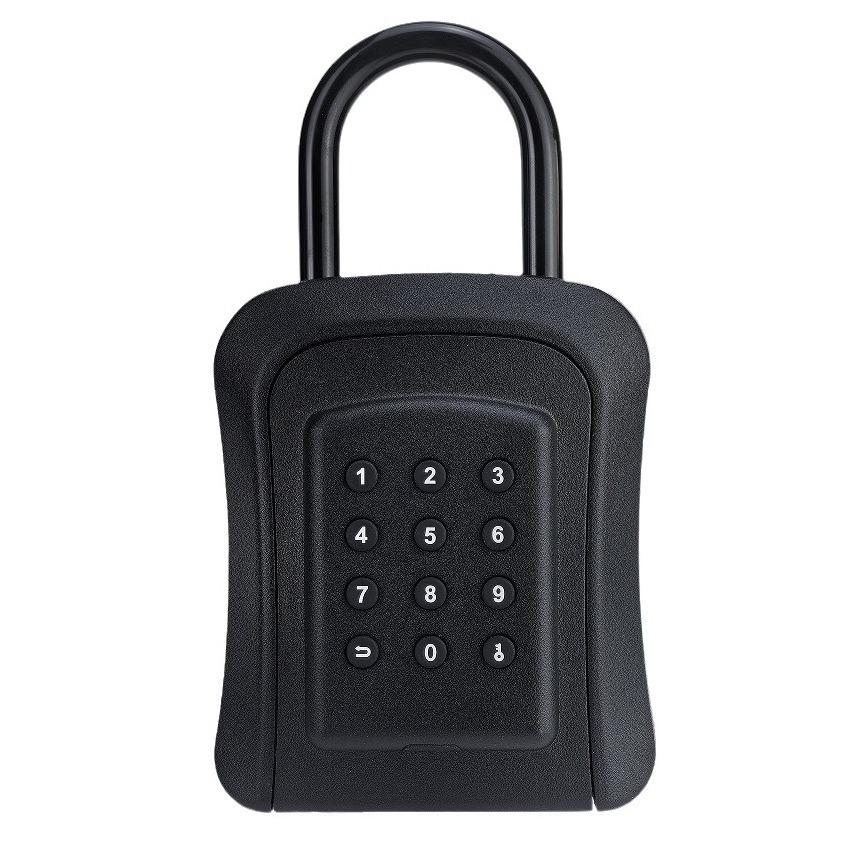 Metal Housing Digital keybox Password Wall Mounted IP65 Waterproof TTLock Tuya APP Storage Lock Box Smart key LockBox