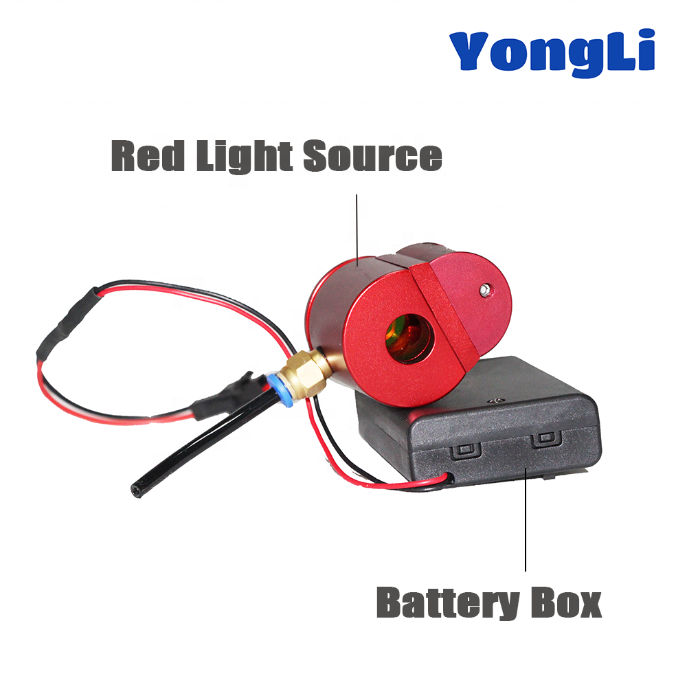 YongLi Co2 laser beam visible guide laser tube Red light indicator Red dot pointer