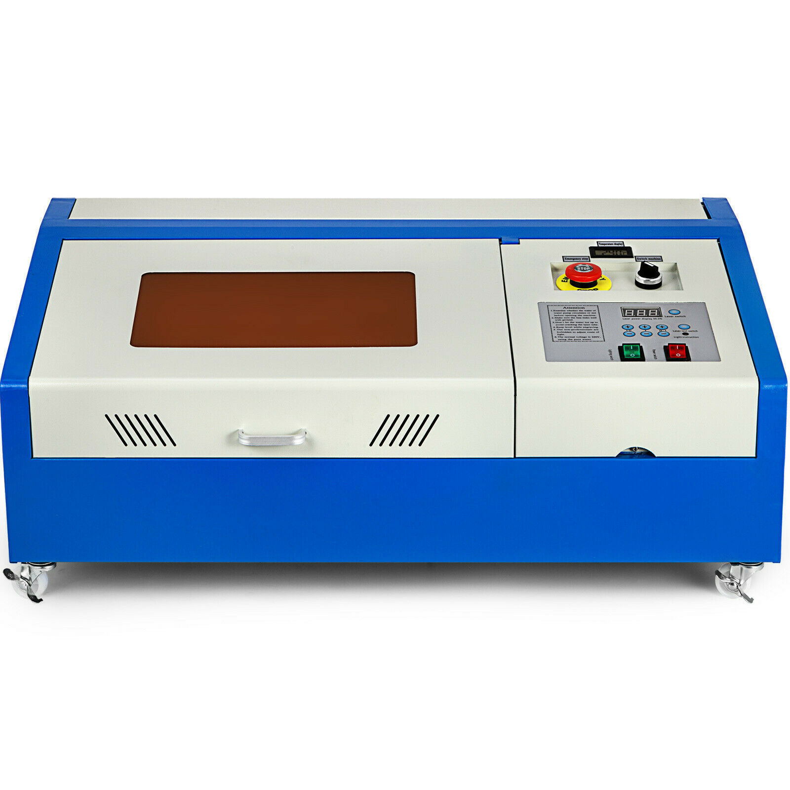 3020 CNC Rubber Stamp Portable 40w Co2 Laser Engraving Machine