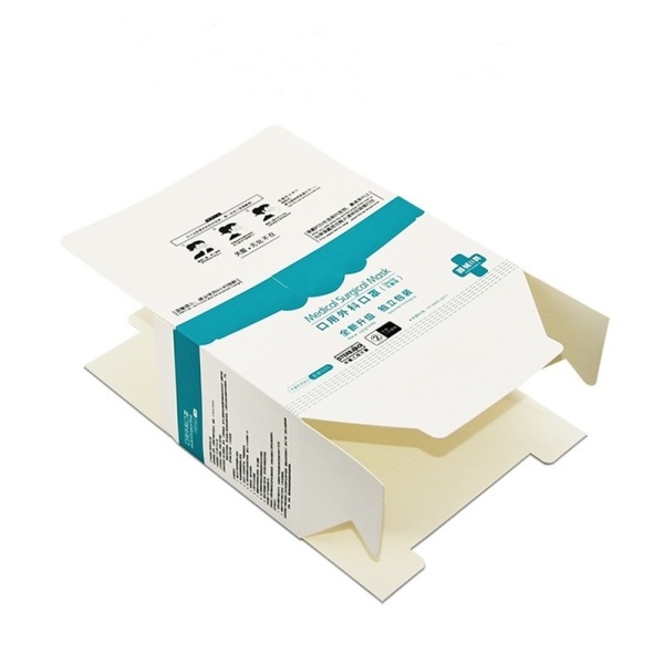 Factory Medical Disposable Surgical Face Mask N95 N99 Kn95 Mask Packaging Paper Box