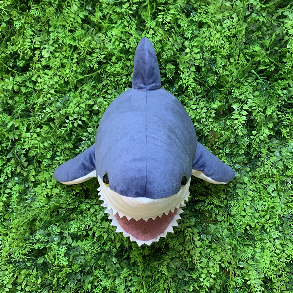 Shark Wall Decoration Kids Room Decor Nursery Stuffed Toys Doll Head Wall Hanging Baby Birthday Gifts Stuffed Sea Animals