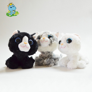 Mini big eyes cat stuffed animal type toy for kids