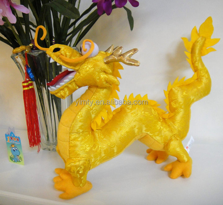 Hot sale realistic lifelike Chinese Dragon animal plush toys