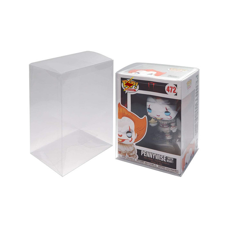 2021 Figures Pack clear plastic funko pop protectors 10 inch box 0.75mm thickness