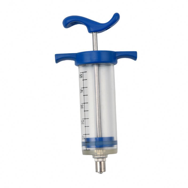 Plain 50ml veterinary supplies syringes animal husbandry veterinary plastic syringe