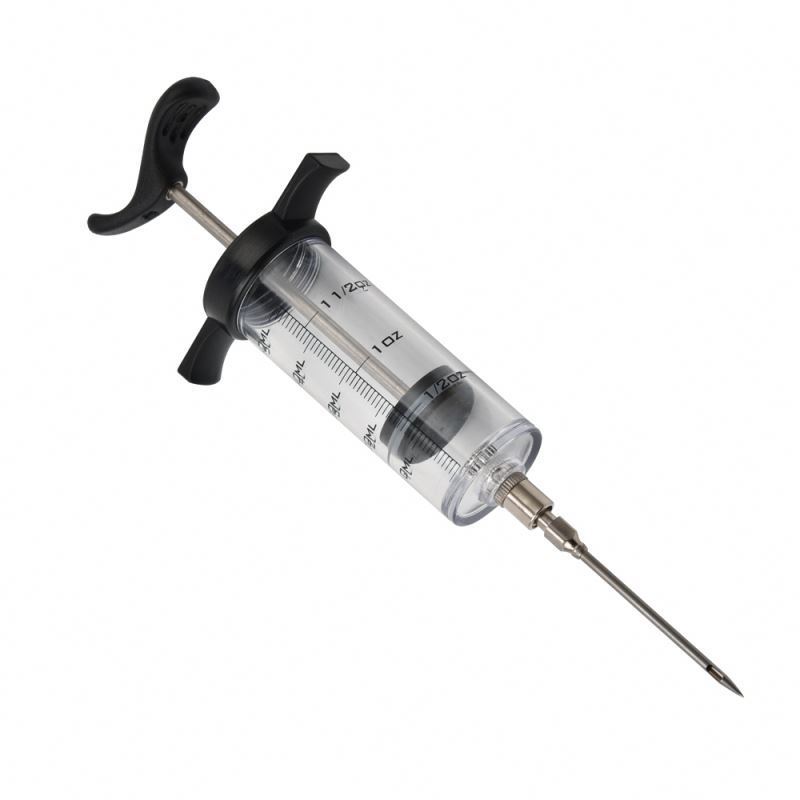 1.5oz high quality plastic food flavor injector syringe marinade flavor injector