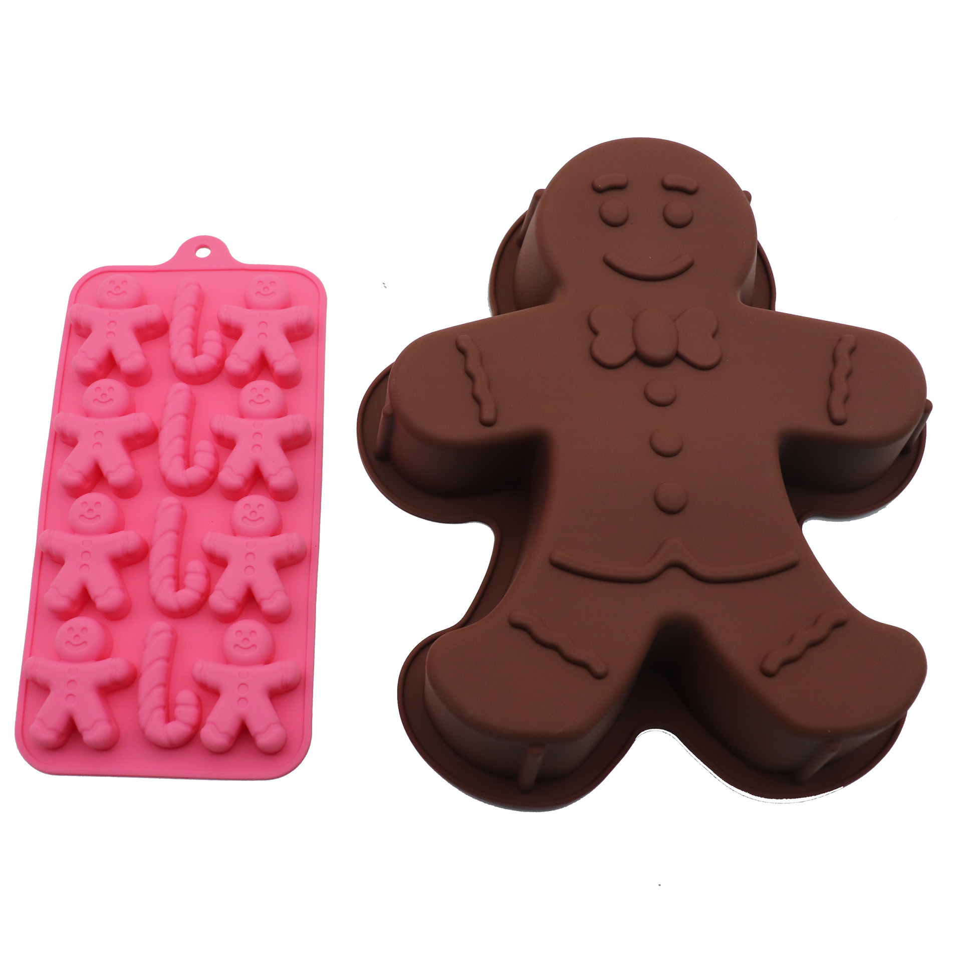 Christmas Tree Santa Snowman Xmas Baking Christmas Silicone Molds for Cakes Soap Chocolate Jello Candy Candles