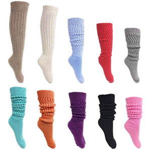 Slouch socks for women Thigh high socks in cotton Hotter girl socks