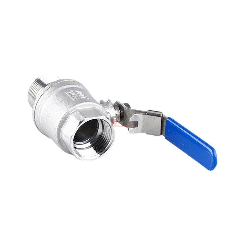 YOULI Professional Grade NPT BSP 1000wog 1.6mpa 304 316 Stainless Steel manual 2 piece Male Female threaded Ball Valve