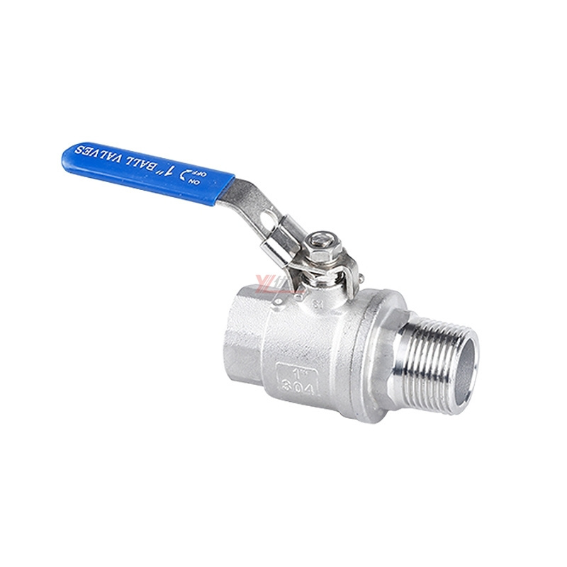 YOULI Professional Grade NPT BSP 1000wog 1.6mpa 304 316 Stainless Steel manual 2 piece Male Female threaded Ball Valve