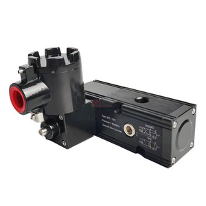 Durable Anti-leakage 5/2 or 3/2 Way IP66 DC24V AC220V ExdllCT6 two-position five-way Explosion-proof pneumatic solenoid valves