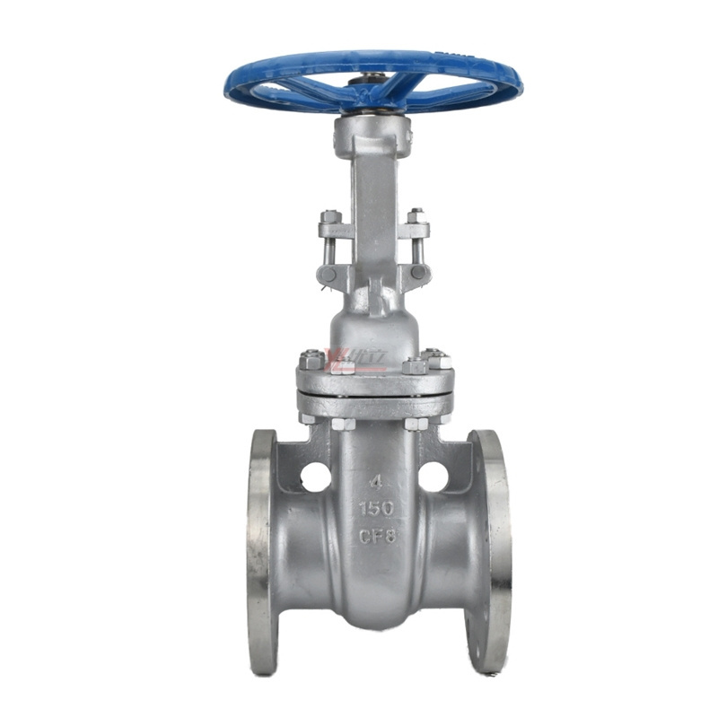 Rising stem Handwheel operated API ANSI 150LB stainless steel 304 316 JIS 10K  1.6mpa WCB flange manual Flanged Gate Valve