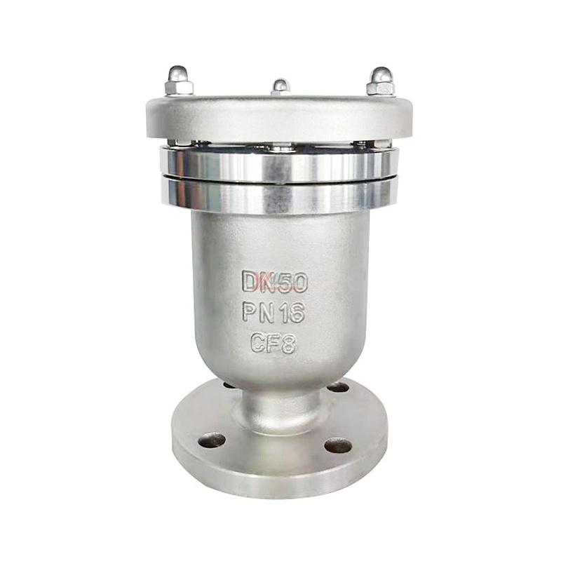 high quality Durable high temperature 1-1.6mpa stainless steel 304 316 WCB P41X Automatic air Flanged air evacuation valve