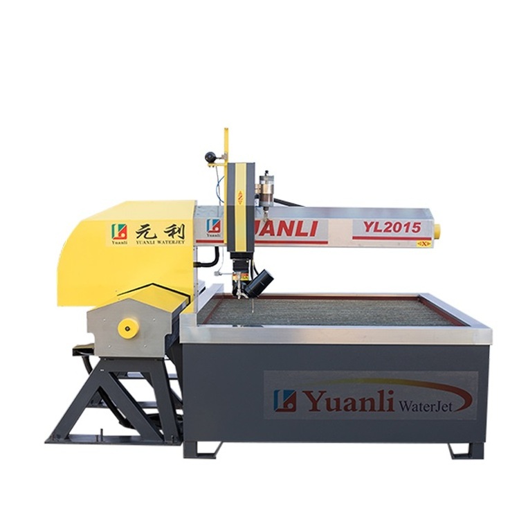 High Pressure Mini Waterjet Cutter Water Jet Cutting Machine For Metal