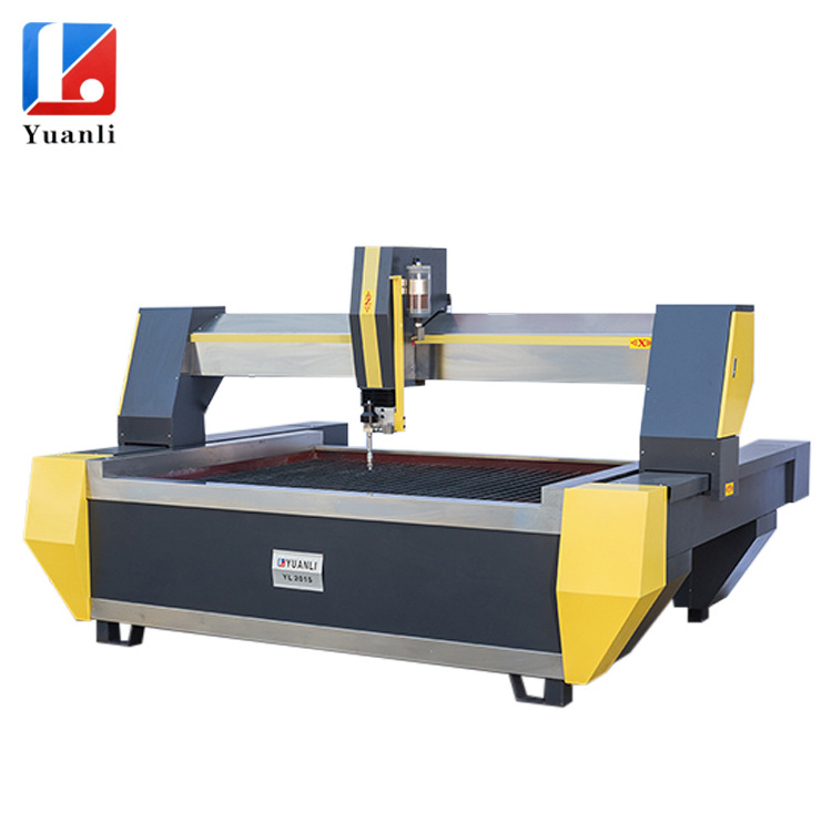 3d waterjet cutting machine portable marble/ ceramic waterjet cutting machine top quality 3 axis waterjet cutting machine