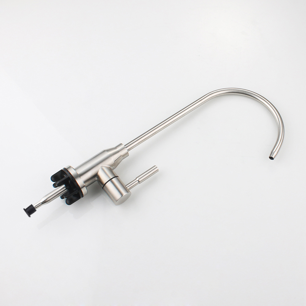 Drinking Water Filter Faucet Tap Purifier Stainless Steel Kitchen Bar RO Water SUS304 Faucet