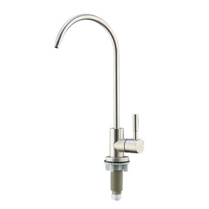 Factory price pure water faucet lead-free direct drinking goose neck faucet