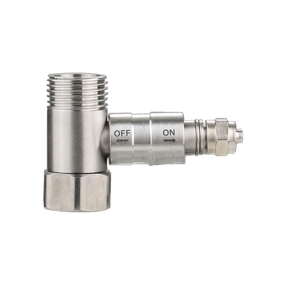 Water Inlet Tee Three Way 304 Stainless Steel Ball Valves for Kitchen Purification System