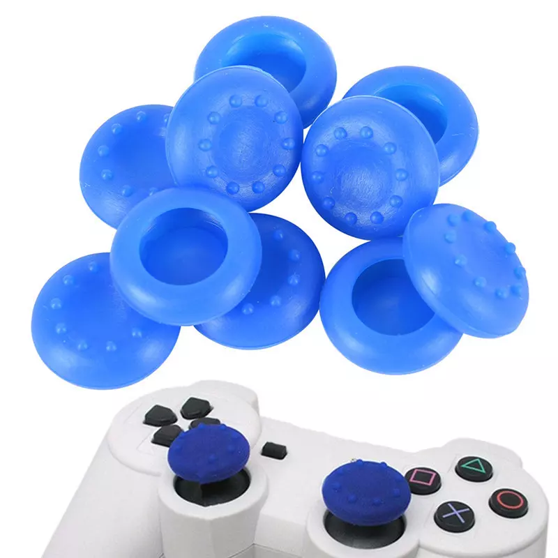 YLW Colorful Silicone Controller Thumb Grips Cover For PS3 PS4 PS5 XBOX 360 Thumbstick Game Accessories