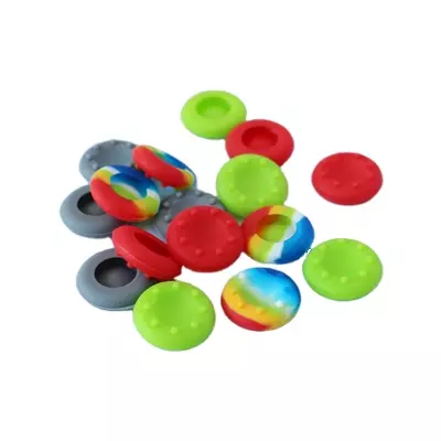 YLW Colorful Silicone Controller Thumb Grips Cover For PS3 PS4 PS5 XBOX 360 Thumbstick Game Accessories