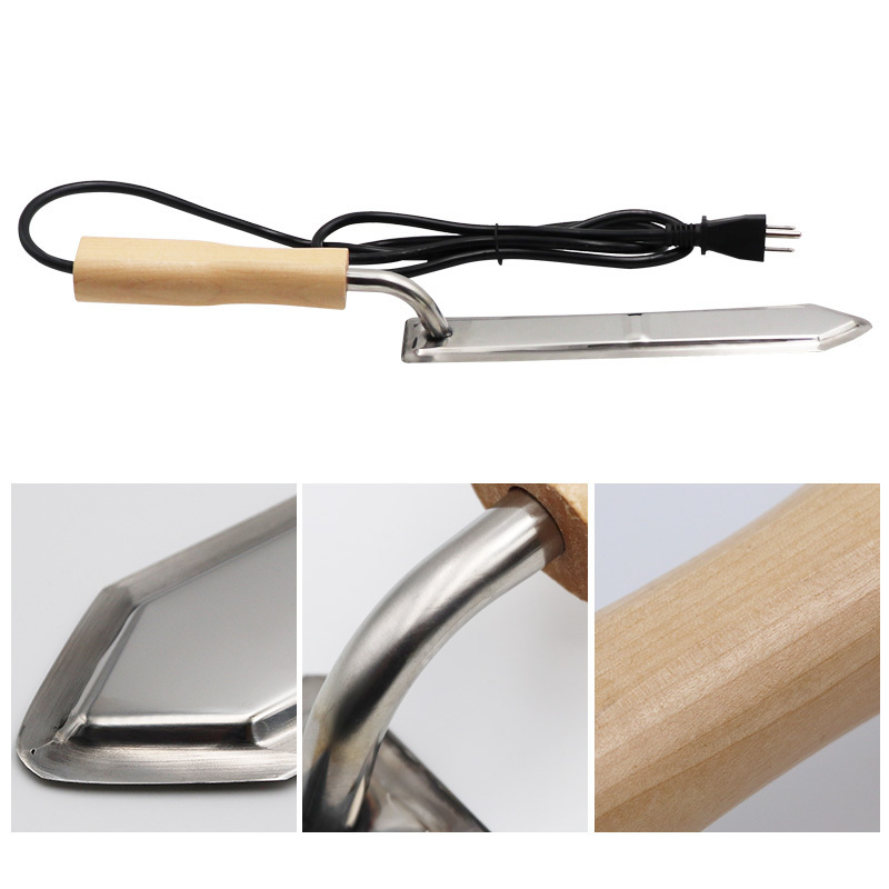 Electric Heat Honey Cutter Beekeeping Tools Beekeeping Heating Knife Honey Cutting Scraper Uncapping Knife US/EU/AU/UK Plugs