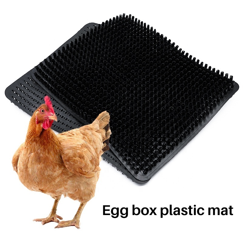 Easy Washable Chicken Coop Egg Nest Pads Chicken Hen Bedding Nesting Boxes Plastic Straw Mat