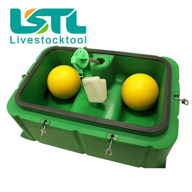 Animal Livestock Farm Plastic Float Valve Ball Water Drinking Trough Insulation Freeze Protection Cattle Bull Horse Water Tank