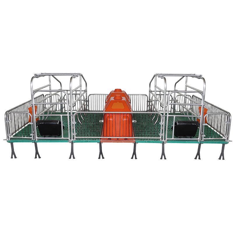 Customized Galvanized Sow Farrowing Bed Pig Farming Nursery Pen Pig Maternity Cage Sow Swine Farrowing Crates