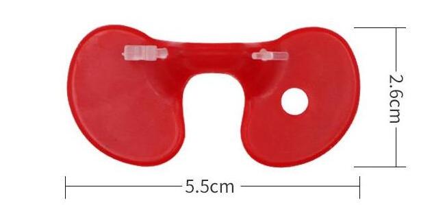 Anti Peck Poultry Product Chicken Eyes Protection Red Plastic Glasses Stop Fighting Chicken Eye Mask