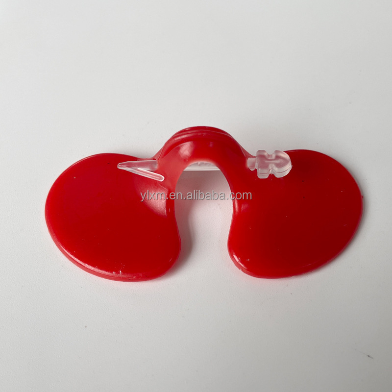 Anti Peck Poultry Product Chicken Eyes Protection Red Plastic Glasses Stop Fighting Chicken Eye Mask