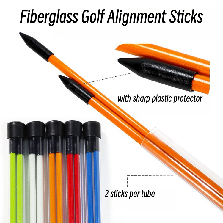 Factory Direct Supply Golf Training Aid Directional Indicator Swing Trainer Premium Golf Alignment Sticks