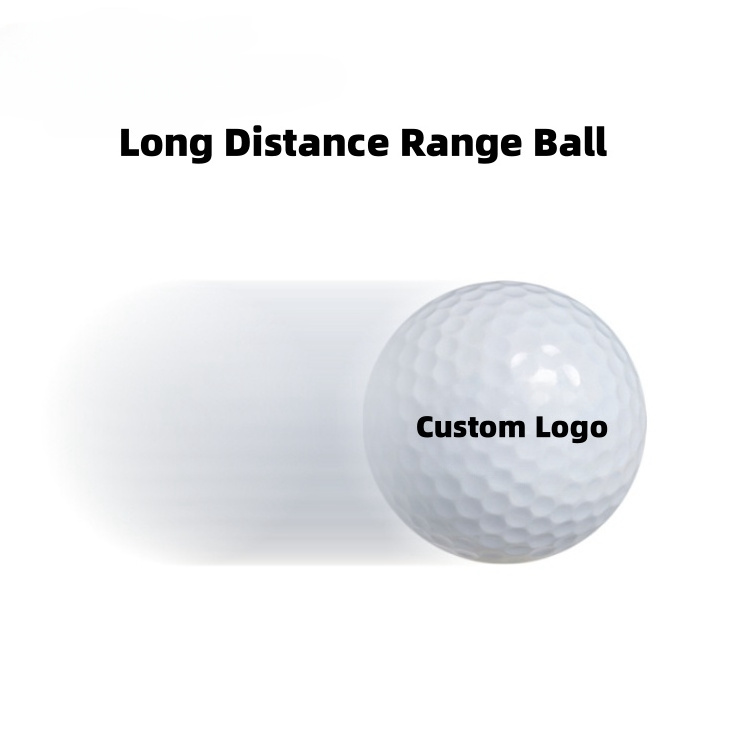 Wholesale High Quality Golf Range Ball Durable 2-Piece Golf Practice Ball High Elastic Golf Balls for Driving Range