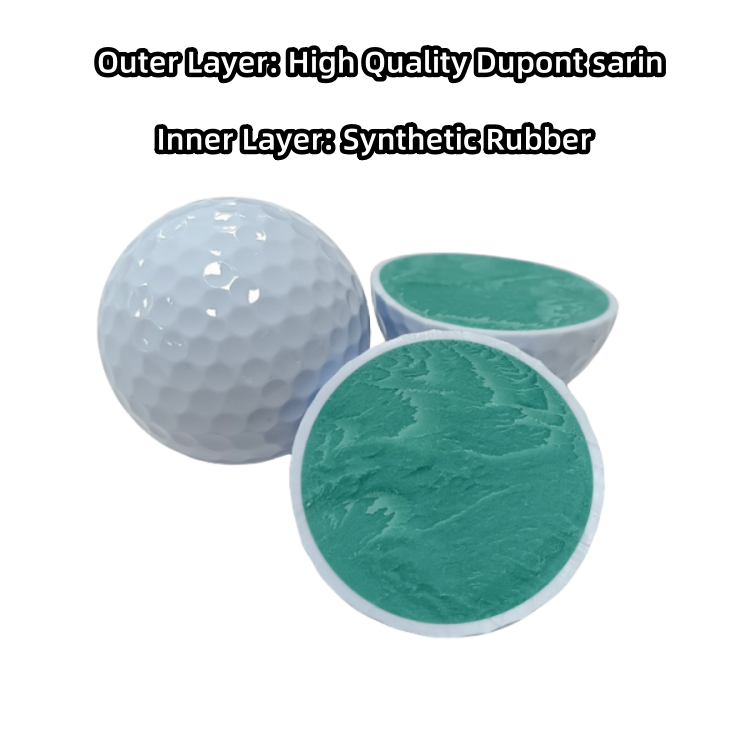 Wholesale High Quality Golf Range Ball Durable 2-Piece Golf Practice Ball High Elastic Golf Balls for Driving Range