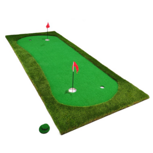 High Quality Golf Practice Mat Artificial Grass Mini Course Golf Putting Training Mat For Outdoor Indoor Use