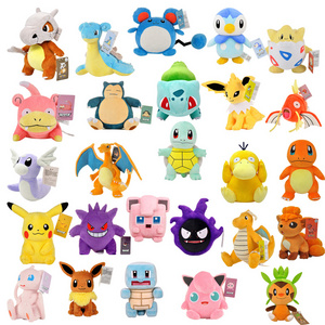 wholesale factory authorized pokemoned stuffed plush high quality soft plush doll for kids gifts