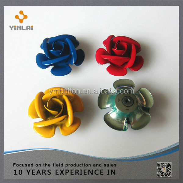 Metal flower for crafts,iron metal flower