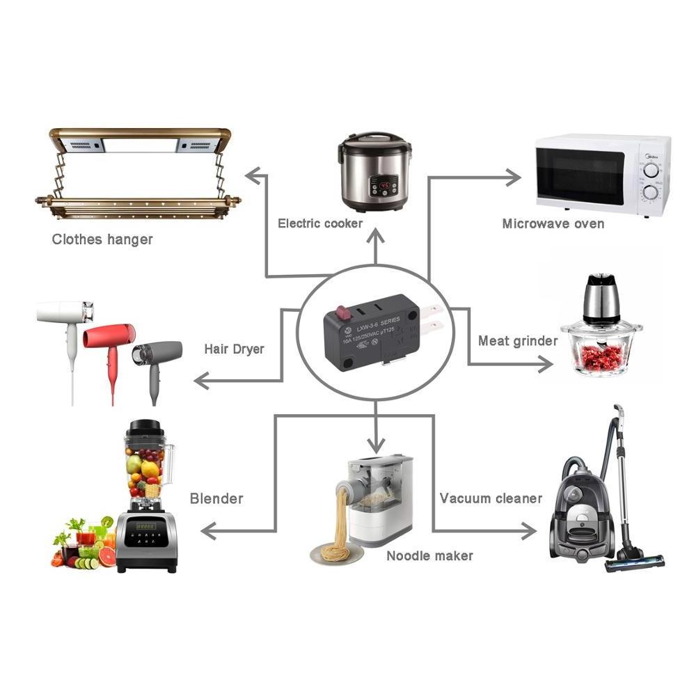 High quality and long service life Micro switch Micro limit switch Electrical switch 16A250V