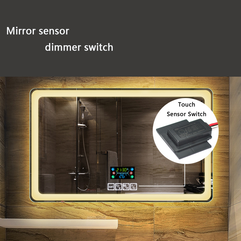 12V DC dimmer touch switch ON/OFF only For mirror HJ-TSS01 light mirror touch sensor switch