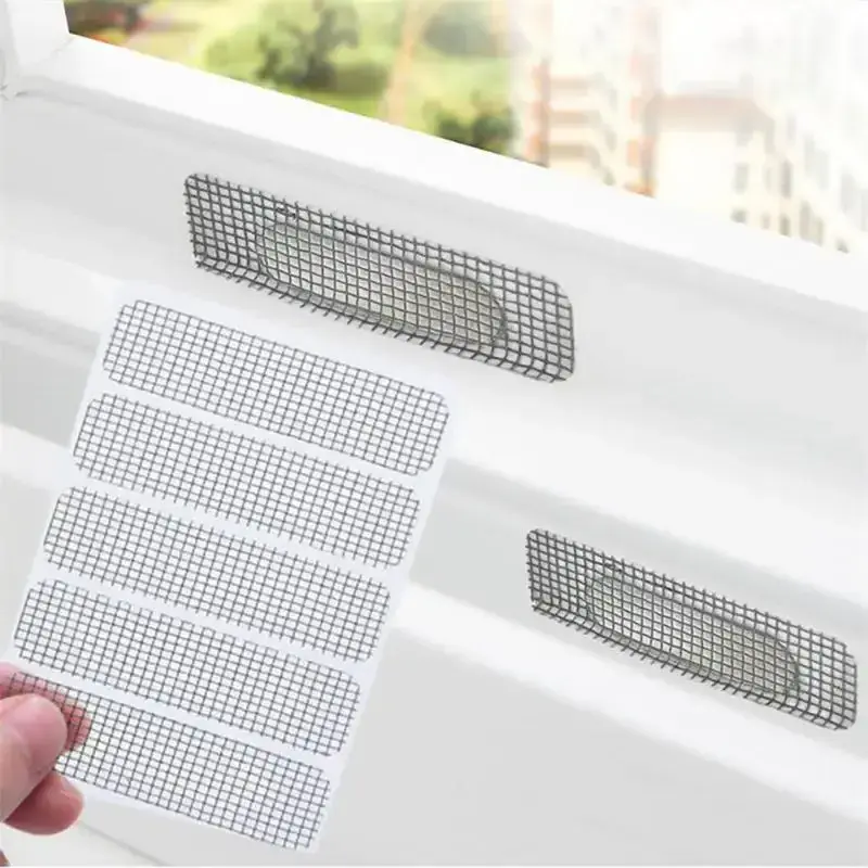 Korea Anti Mosquito Net Door Window Repair Stickers Anti-insect Fix Net Mesh Indoor Wall Patch Stickers Fly Bug Repair Adhesive