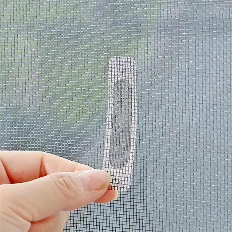 Korea Anti Mosquito Net Door Window Repair Stickers Anti-insect Fix Net Mesh Indoor Wall Patch Stickers Fly Bug Repair Adhesive