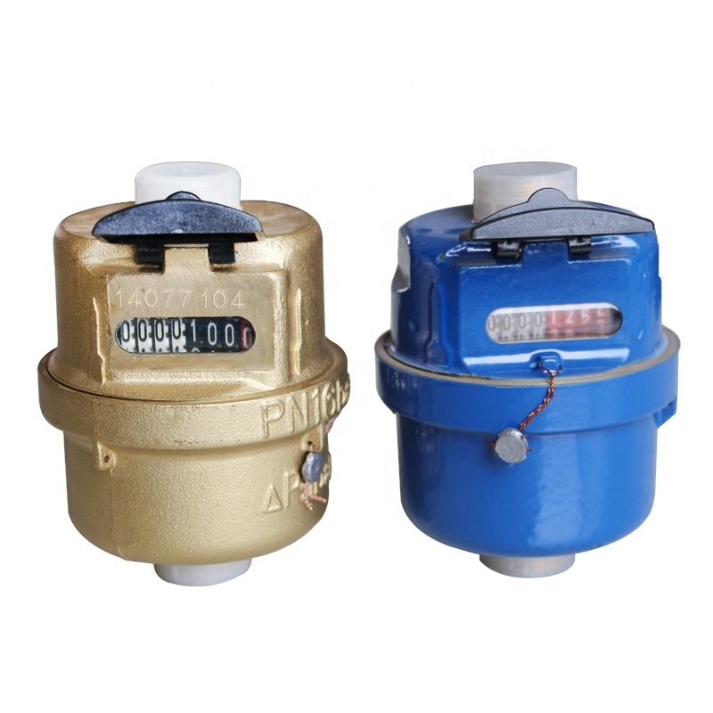 15mm rotary vane wet dry volumetric type water meters