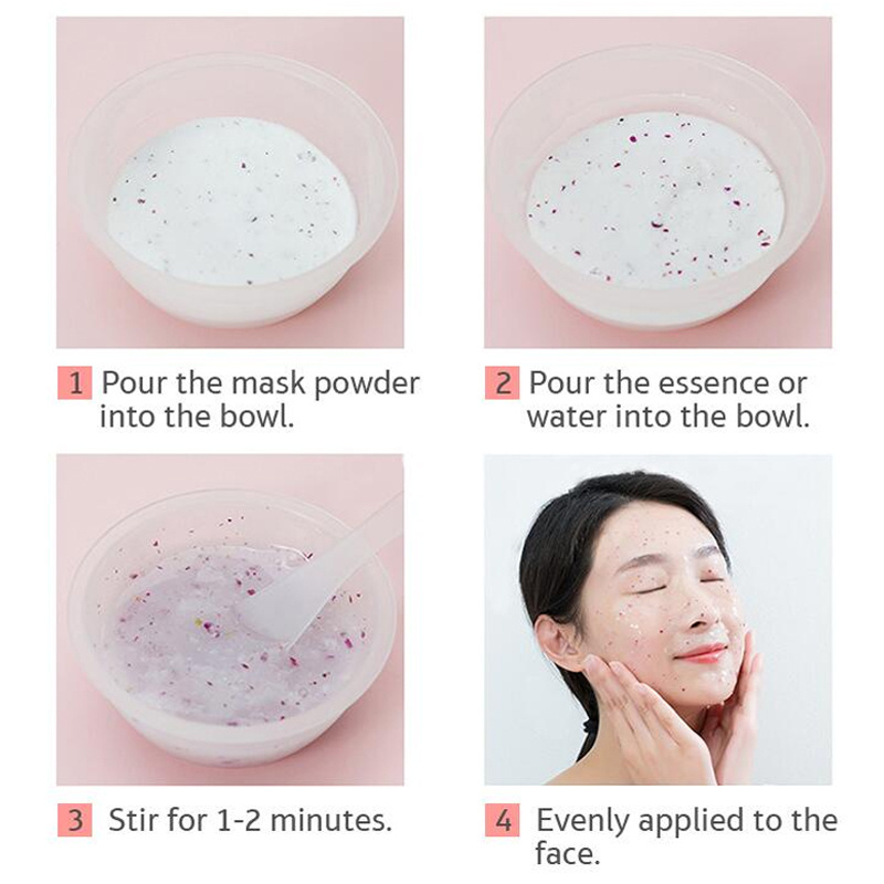 DIY SPA Gold Collagen Rose Soft Hydro Jelly Mask Powder Whitening Natural Peel Off Rubber Facial Mask