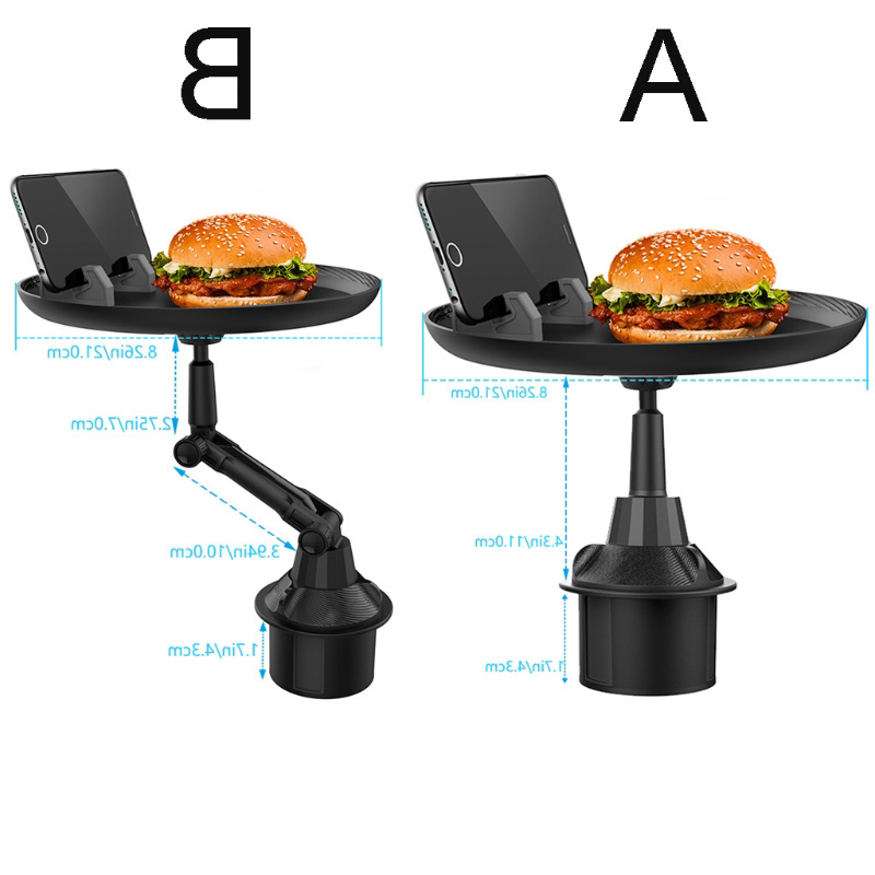 Hot Sale New Universal SUV Truck Car Cup Holder Mobile Phone Holder Mobile Meal Snacks Drinks Car Food Holder