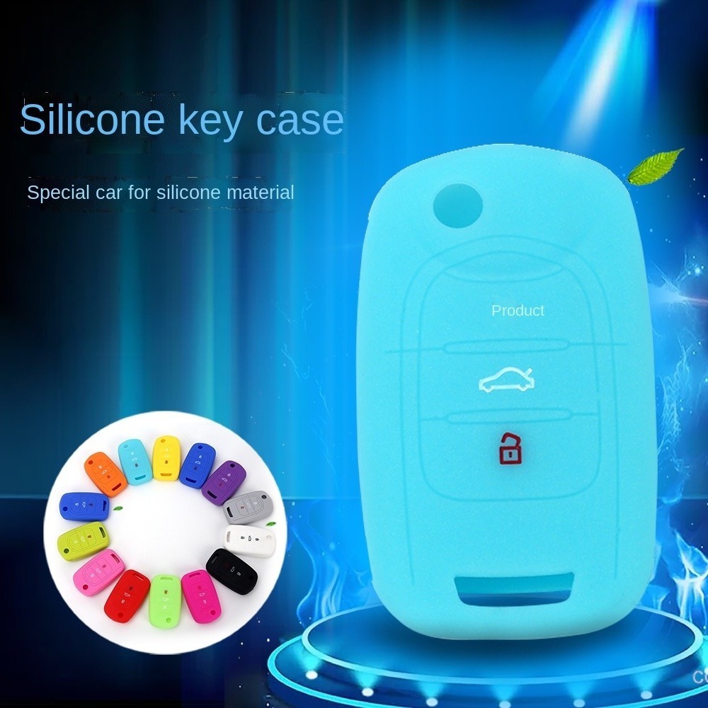 Car accessories 2022 key fob case Cool design silicone car key remote bag rubber key protector for vehicle