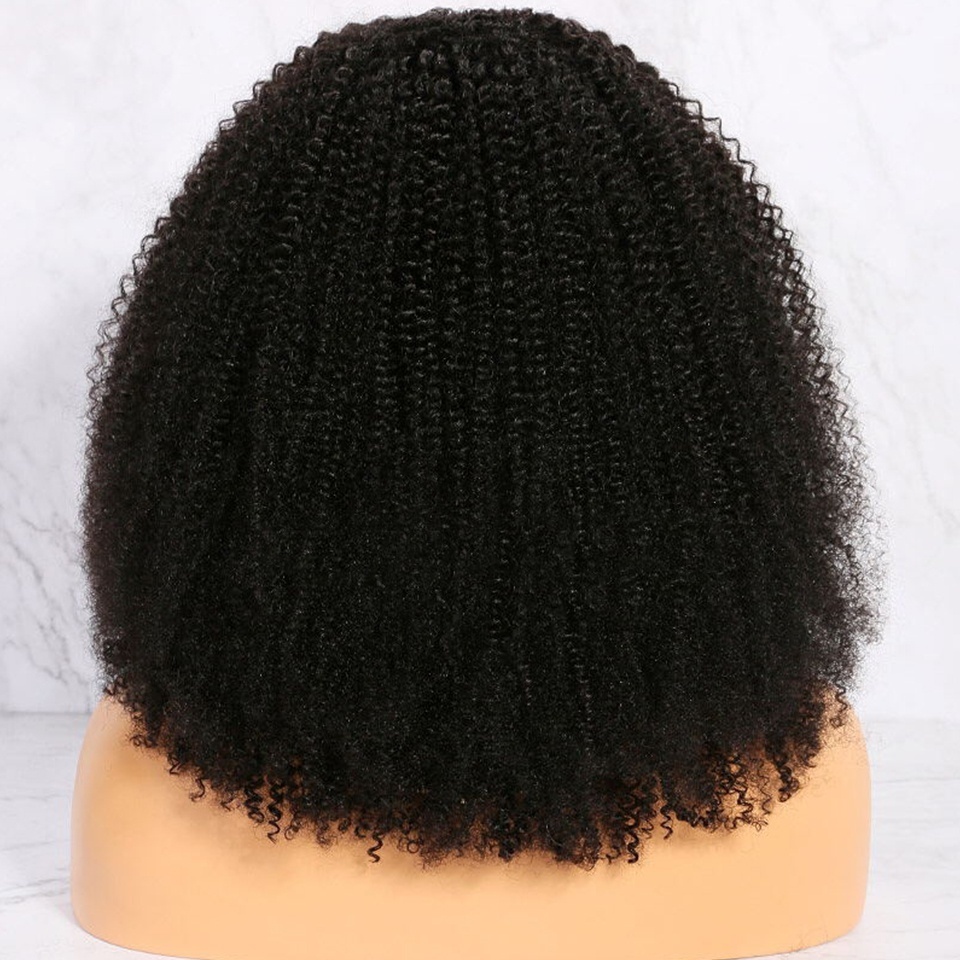 13*4 Short Bob Afro Curly Lace Front Human Hair Wigs Pre-plucked virgin cuticle aligned hair woman short hair wigs