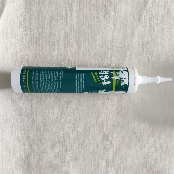 wholesale Antiskid silicon rubber flowable sealant Clear RTV clear sealant 734 silicon rubber